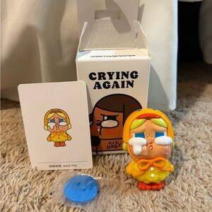 Pop mart Crybaby Crying Again Series Figure- Duck you